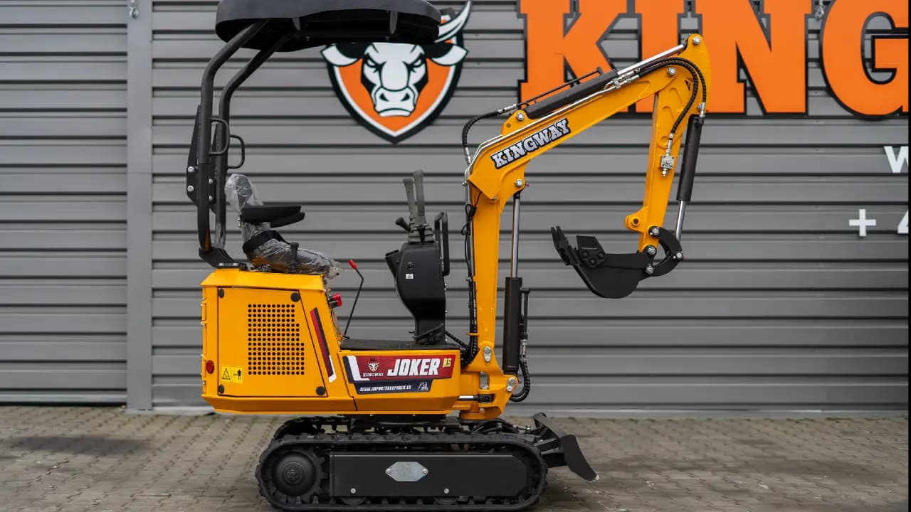 De ce un mini excavator Kingway este investiția perfectă pentru afacerea ta?
